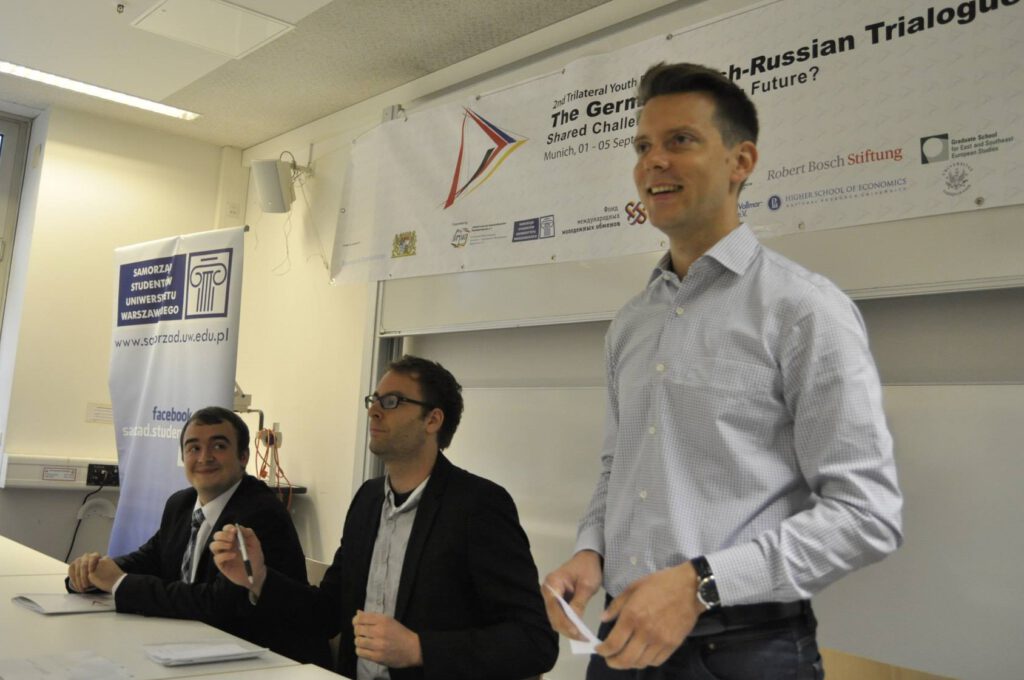Eröffnung Trilaterales Jugendforum, München 2014