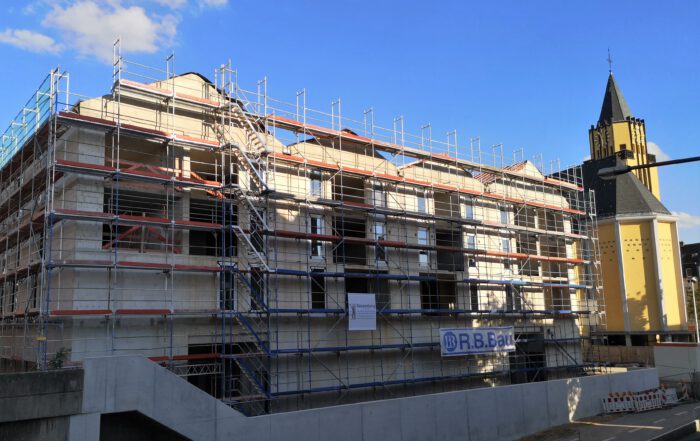 Baustelle Neue Mitte Porz, September 2020
