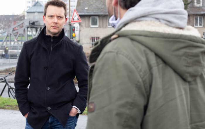 Simon Bujanowski im Gespräch